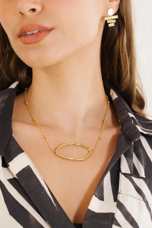 Melisent Necklace - Gold sold by Salty Crush