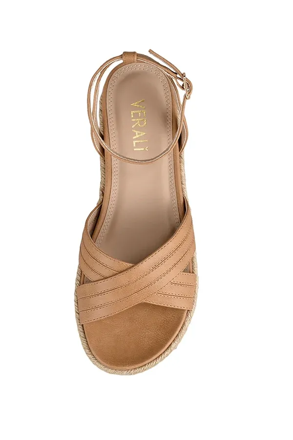Dezzie Footbed Sandals - Caramel Softee sold by Salty Crush product image thumbnail 4