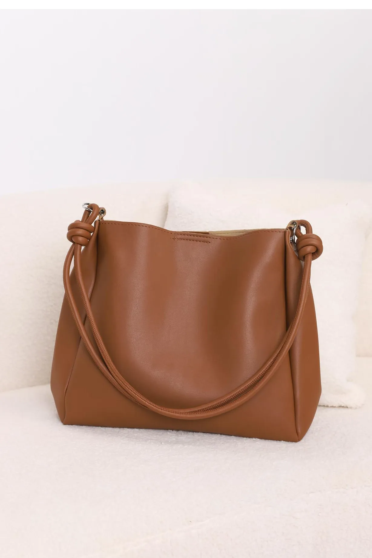 Reese Tote Bag - Brown sold by Salty Crush product image thumbnail 4