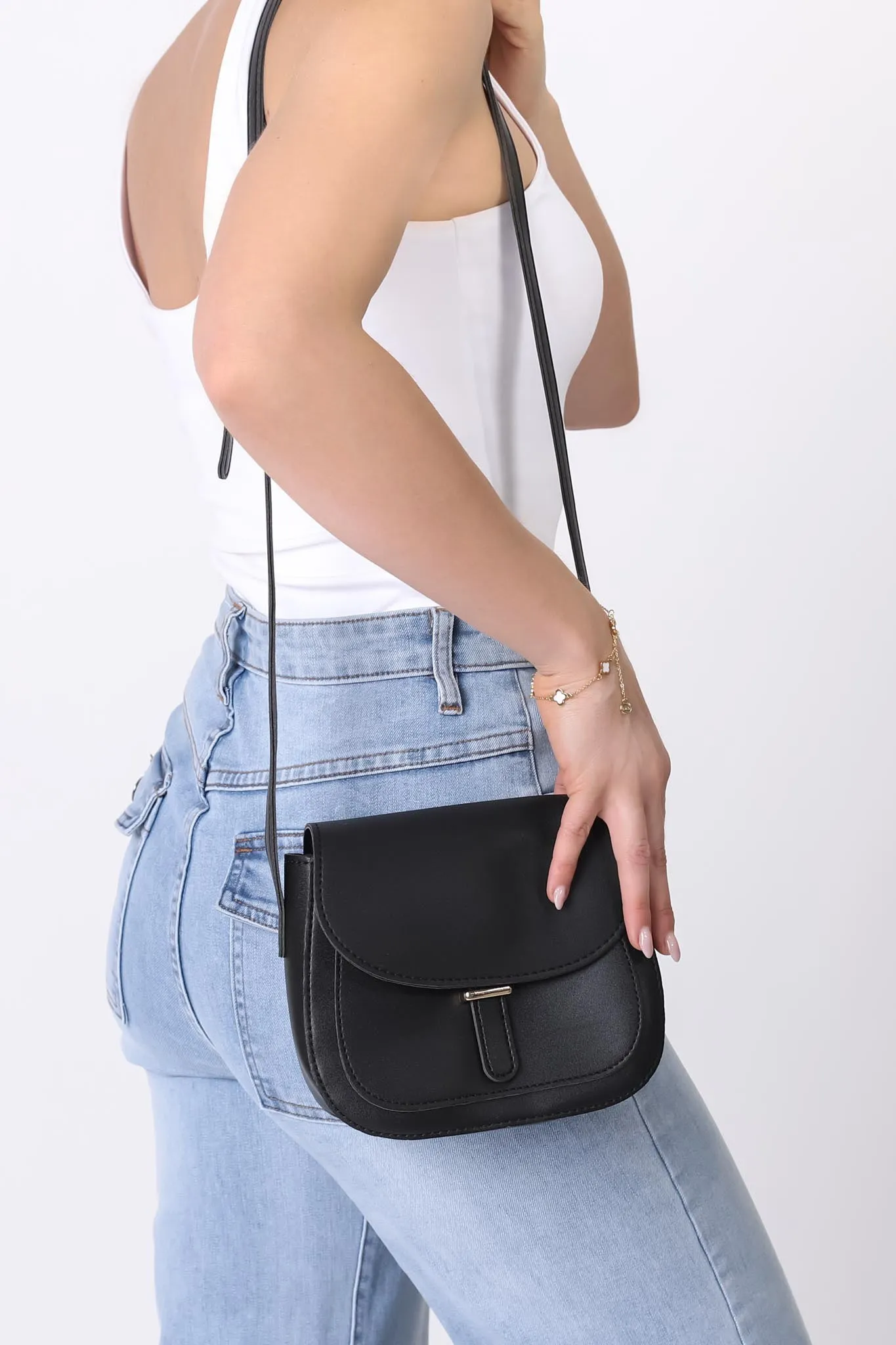 Morrow Saddle Bag - Black sold by Salty Crush