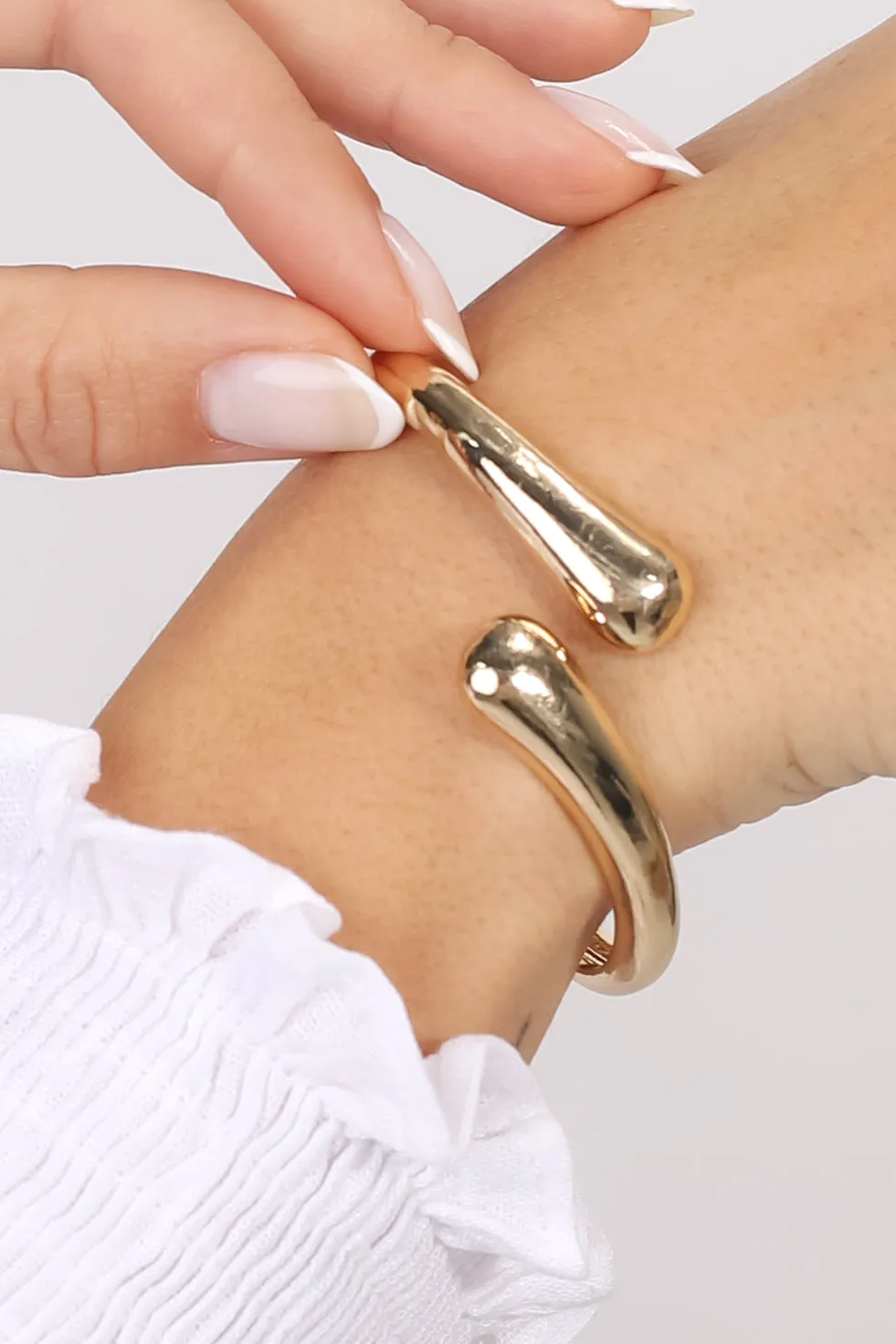 Curt Cuff Bracelet - Gold sold by Salty Crush
