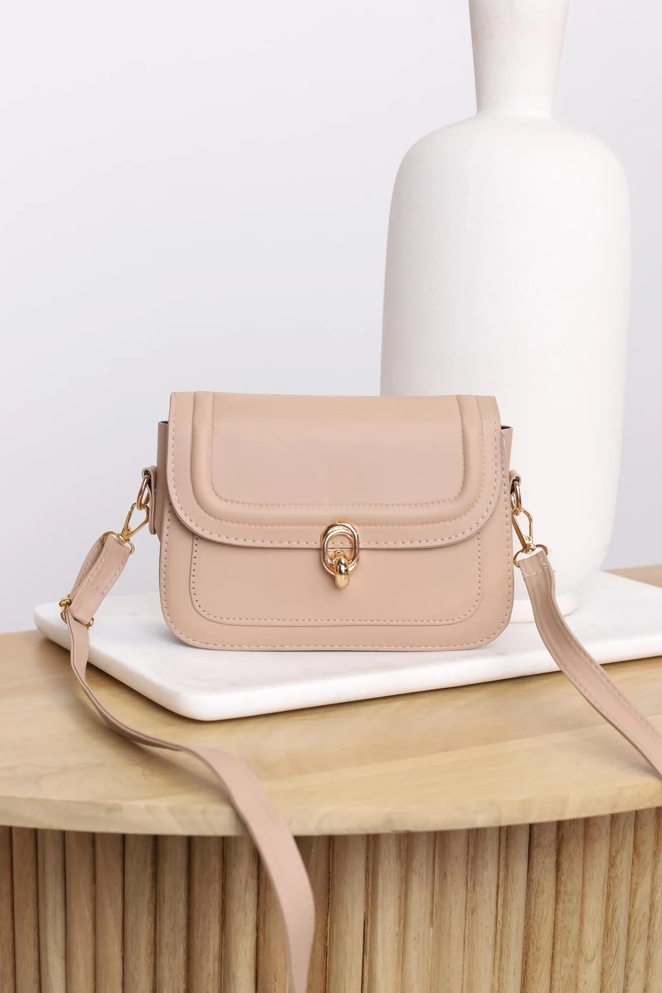Arlo Shoulder Bag - Taupe sold by Salty Crush product image thumbnail 4