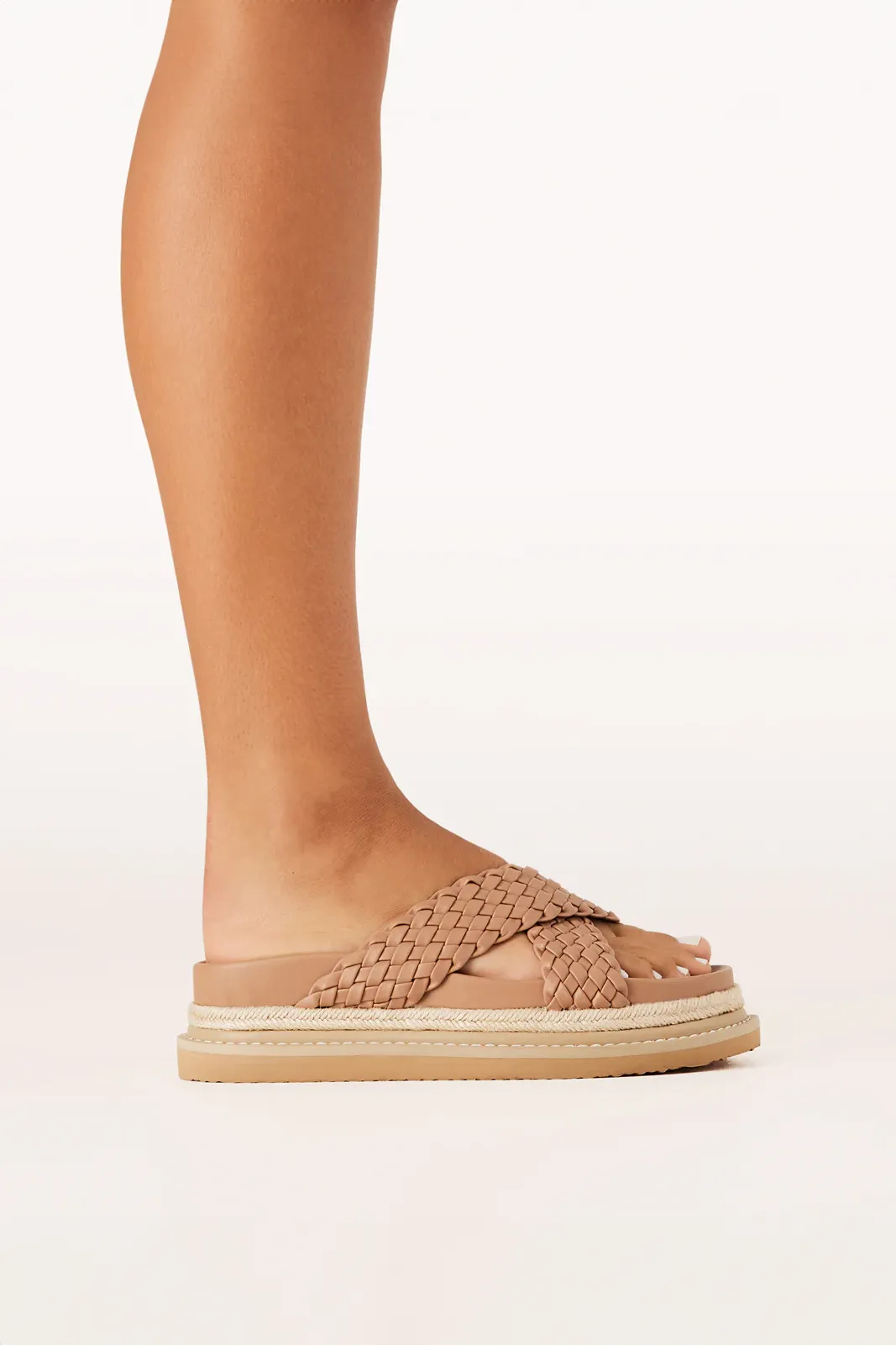 Allyra Slides - Dark Sand sold by Salty Crush product image thumbnail 3