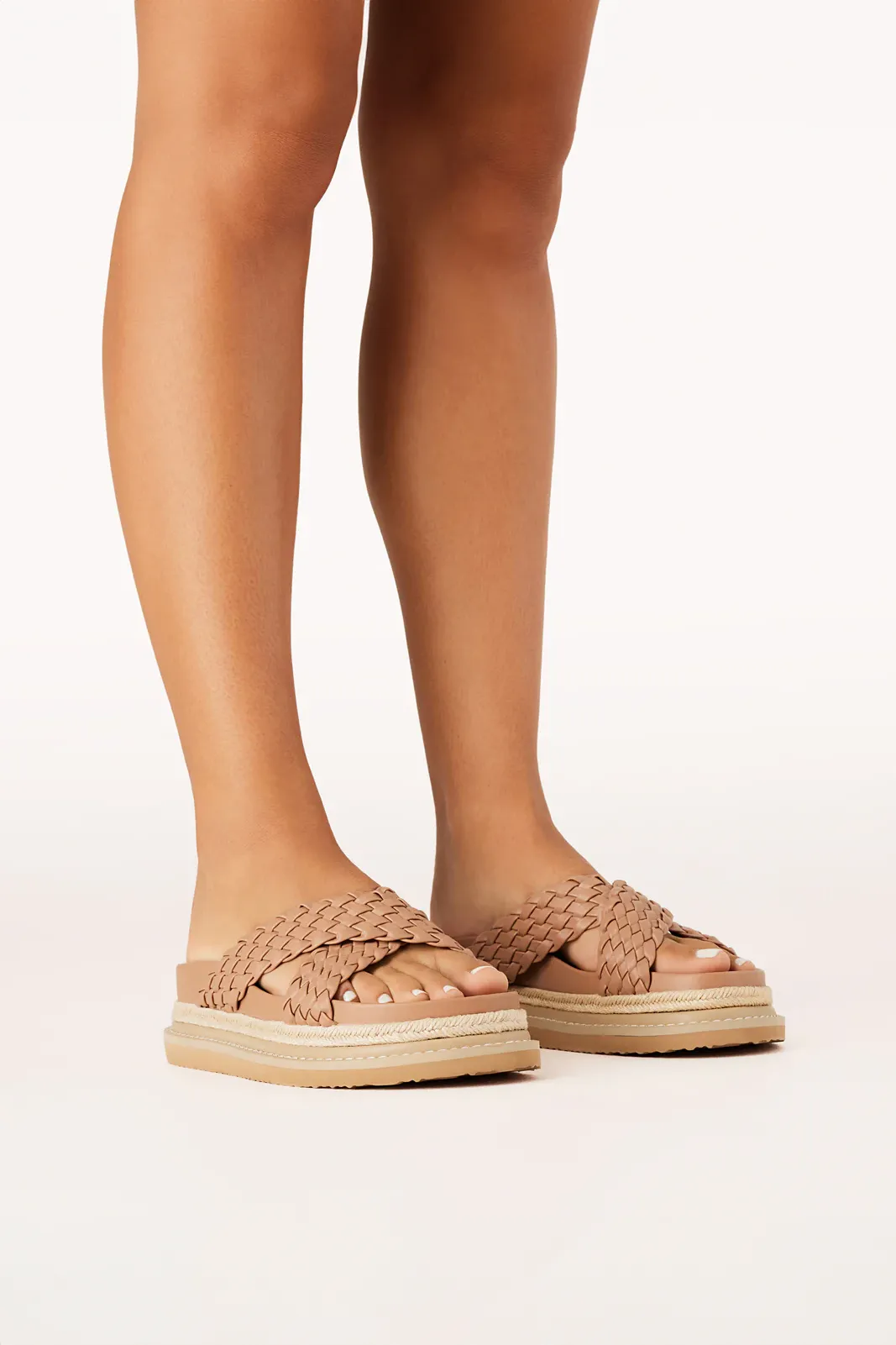 Allyra Slides - Dark Sand sold by Salty Crush product image thumbnail 4