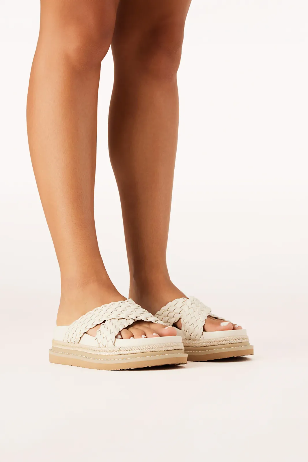 Allyra Slides - Bone sold by Salty Crush product image thumbnail 4