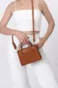 Etta Multi-Handle Tote Bag - Brown sold by Salty Crush