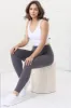 Axel Leggings - High Waisted Full Length Leggings in Dark Grey sold by Salty Crush