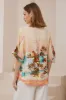 Dion Shirt - Collared Button Down Shirt in Summer Paradise Print sold by Salty Crush