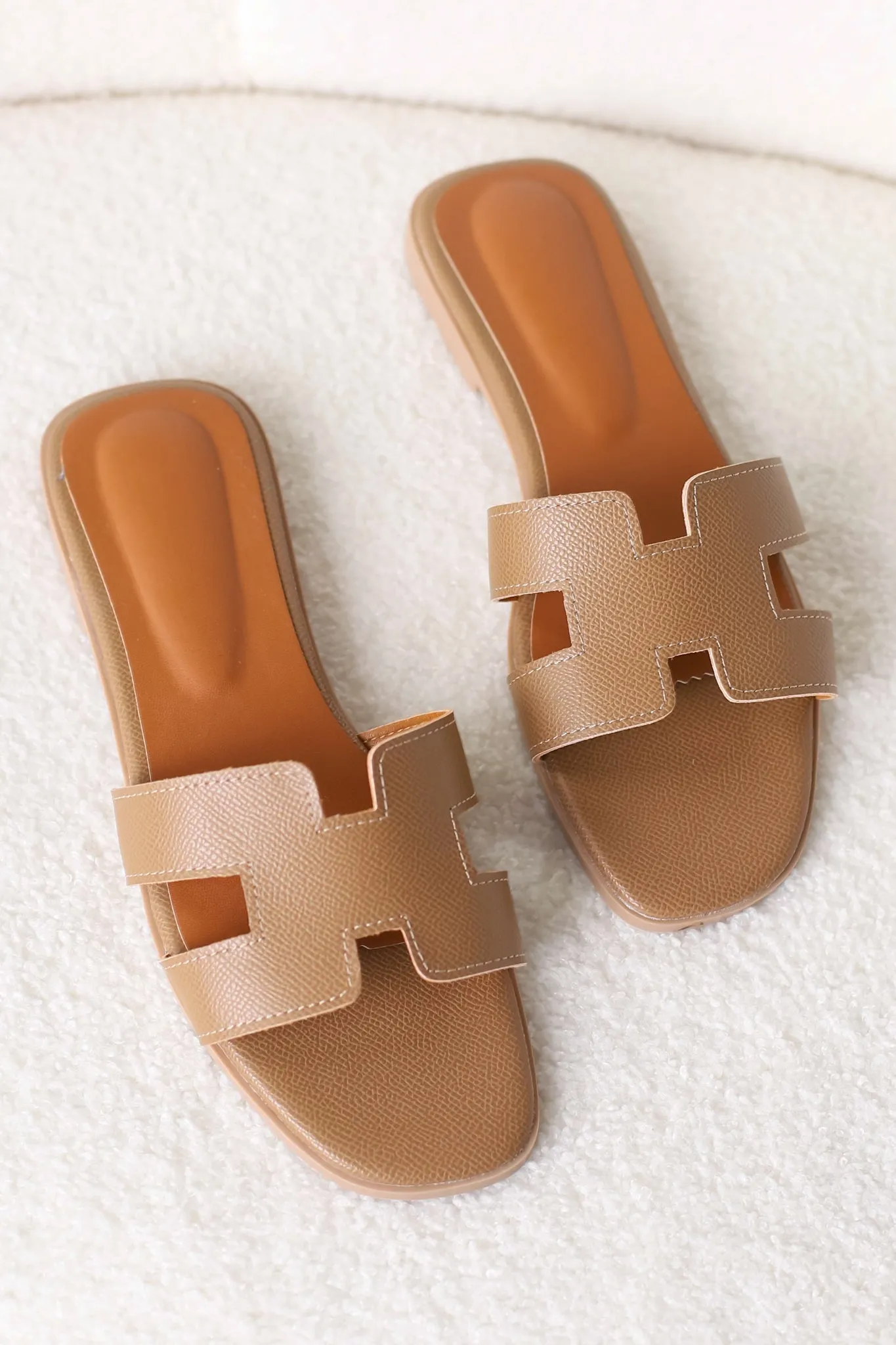 Charly Slides - Khaki sold by Salty Crush