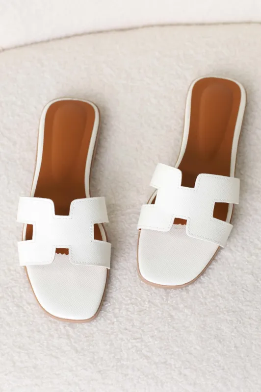Charly Slides - White sold by Salty Crush