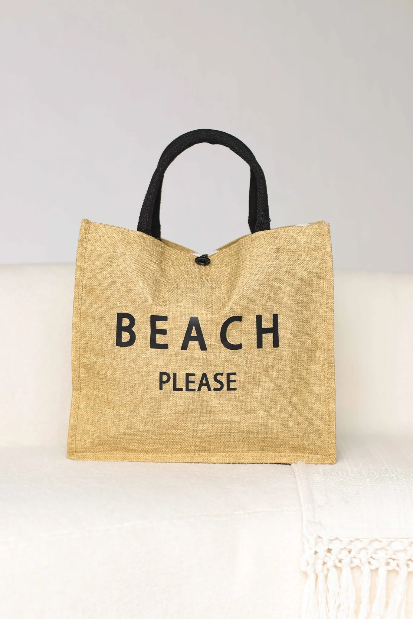 Skylar Beach Tote Bag - Natural sold by Salty Crush