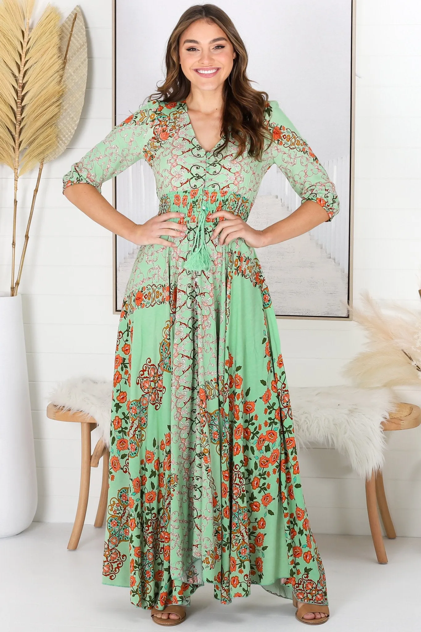 Indiana - Amalfi Maxi Dress sold by Salty Crush product image thumbnail 5