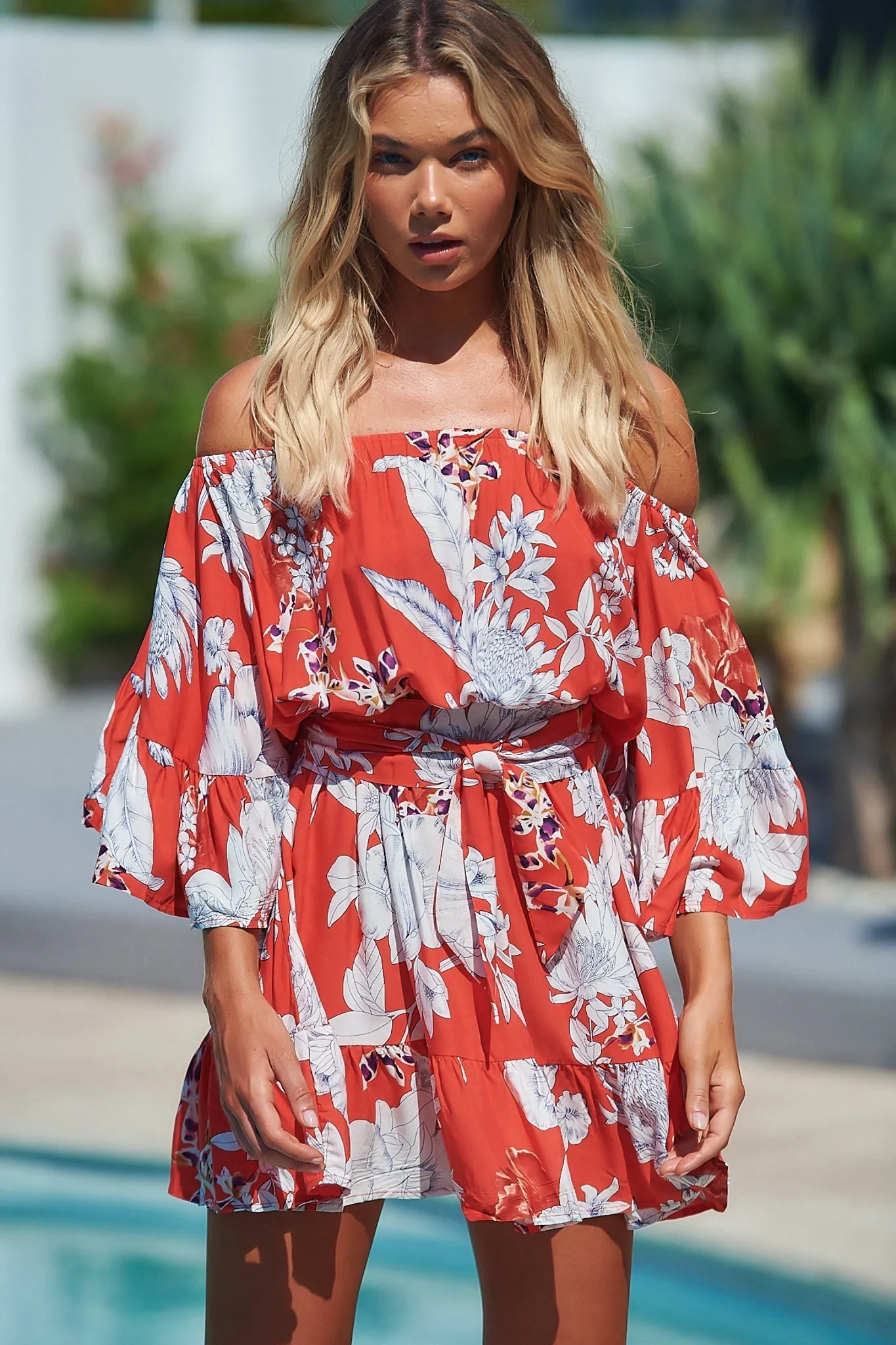 Jasmine - St Tropez Mini Dress sold by Salty Crush product image thumbnail 4