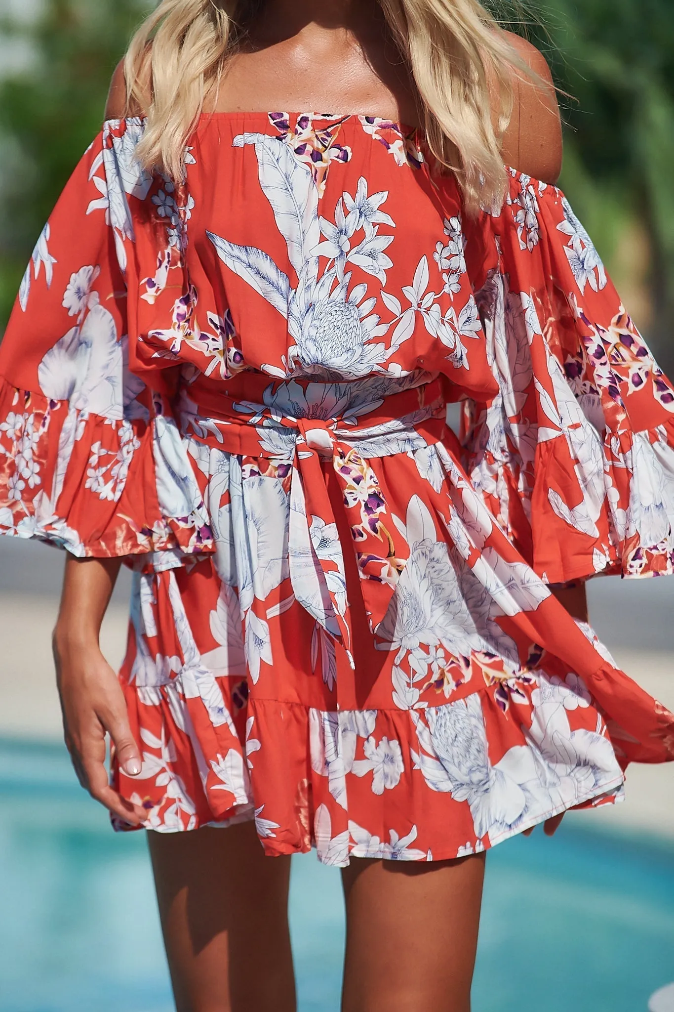 Jasmine - St Tropez Mini Dress sold by Salty Crush product image thumbnail 2