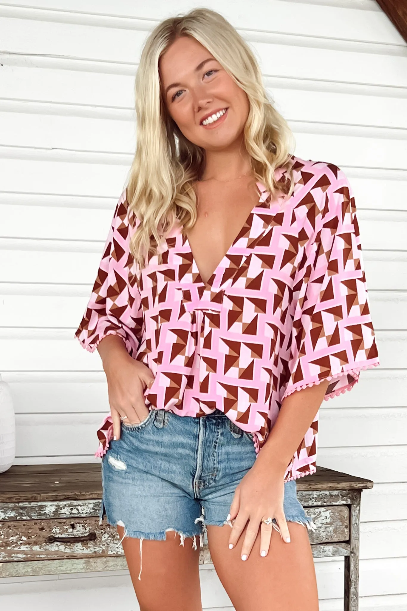 Gabriella - Euphoria Top sold by Salty Crush