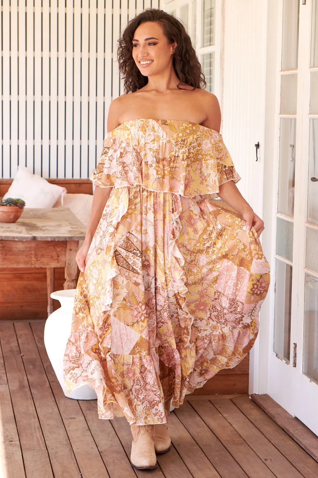 Georgie - Tuscany Maxi Dress sold by Salty Crush product image thumbnail 4