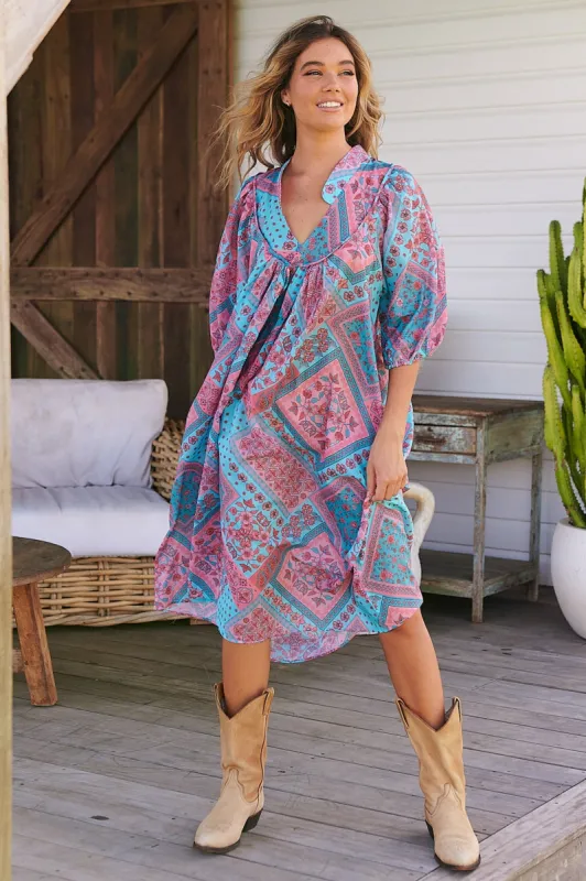 Bohemian - Luana Midi Dress sold by Salty Crush