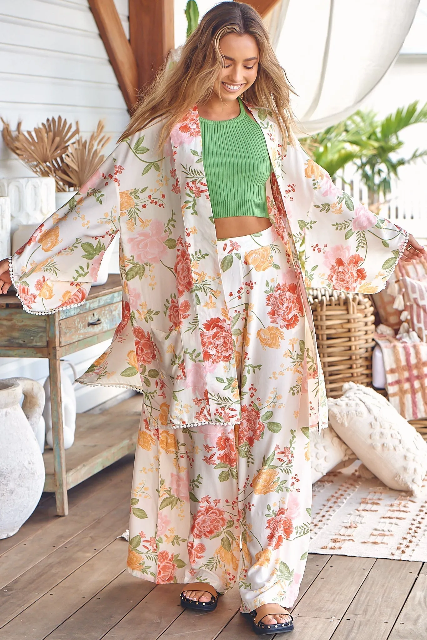 Zoran - Verbena Kimono sold by Salty Crush product image thumbnail 2