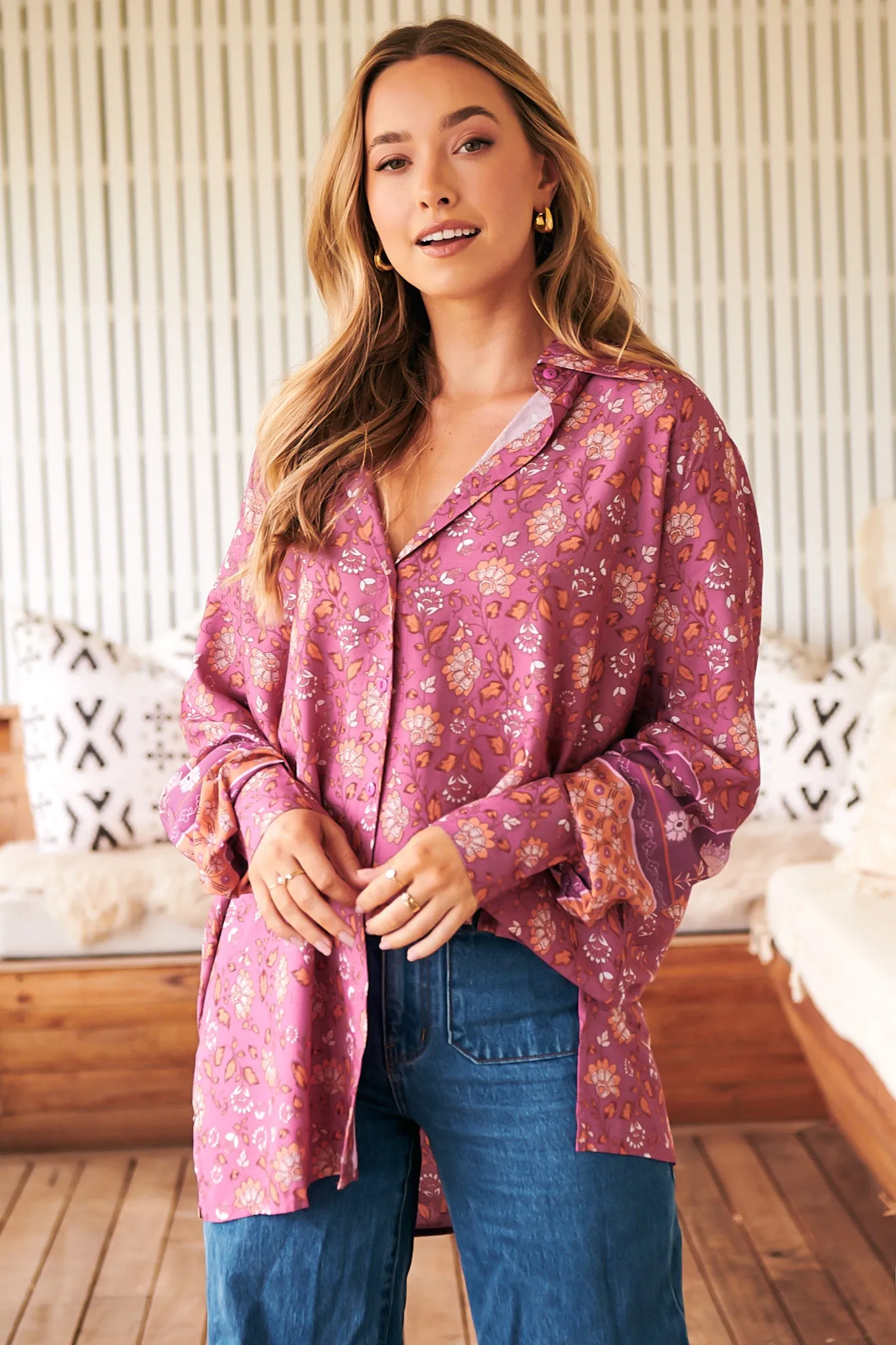 Bindi - Rose Shirt sold by Salty Crush product image thumbnail 5