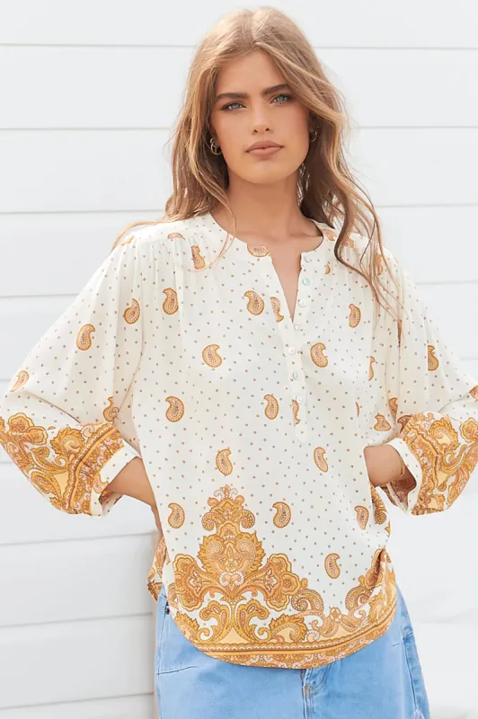 Rylee - Sundown Blouse sold by Salty Crush