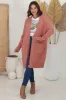 Kartika Cardigan - Long Ribbed Cuff and Hem Cardigan with Pockets in Dusty Rose sold by Salty Crush