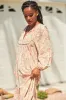 Liliana Midi Dress - V Neckline with Long Sleeves with Elastic Cuffs Dress in Tigerlily Print sold by Salty Crush