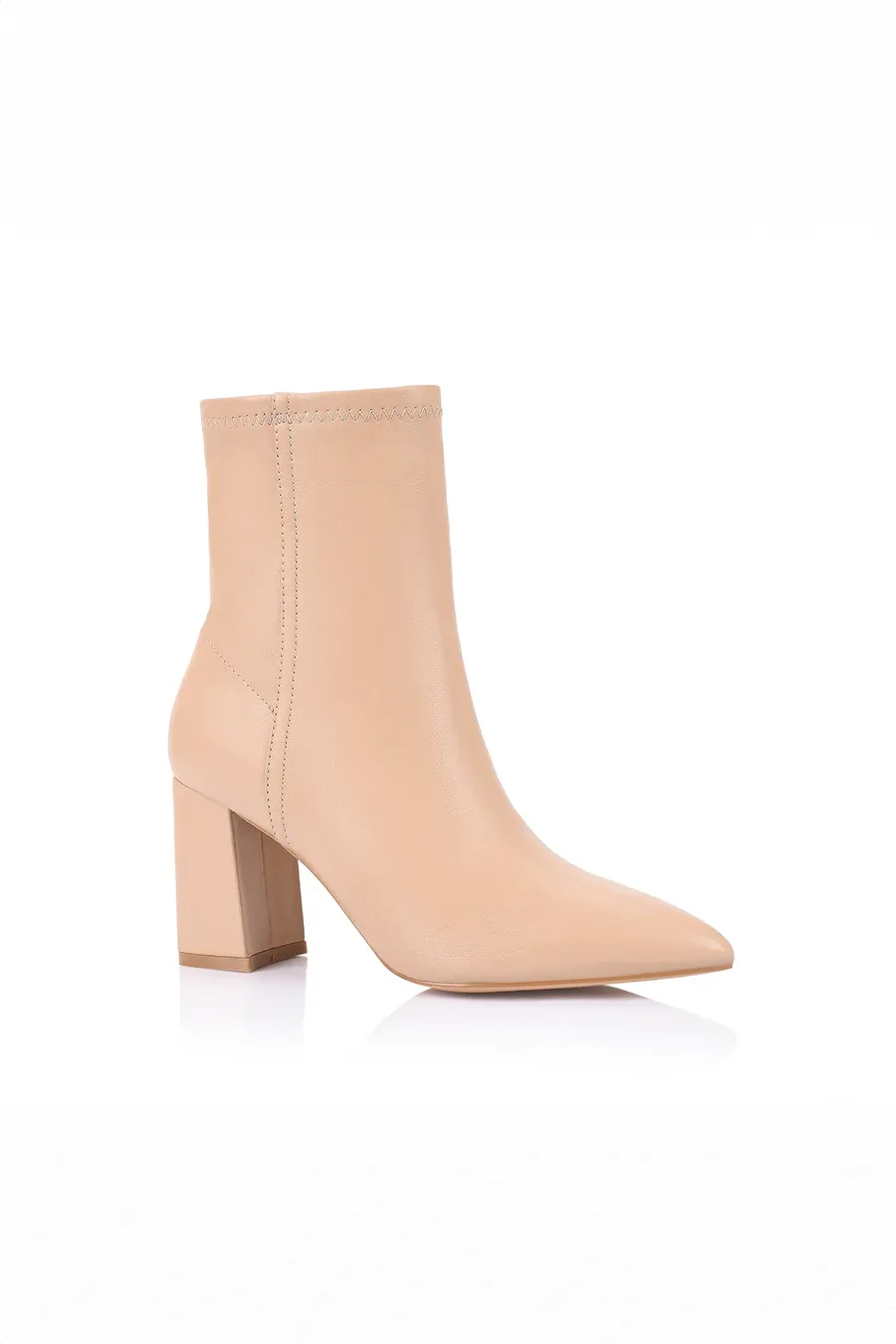 Max Stretch Ankle Boots - Beige Stretch sold by Salty Crush product image thumbnail 2