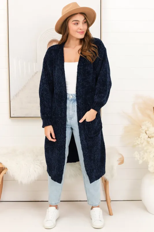 Nick Cardigan - Blue sold by Salty Crush