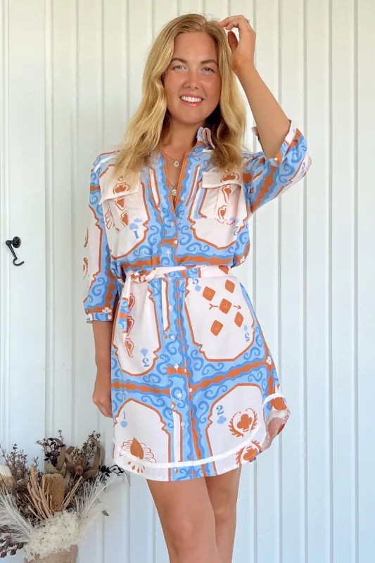 Beverly Shirt Dress sold by Salty Crush