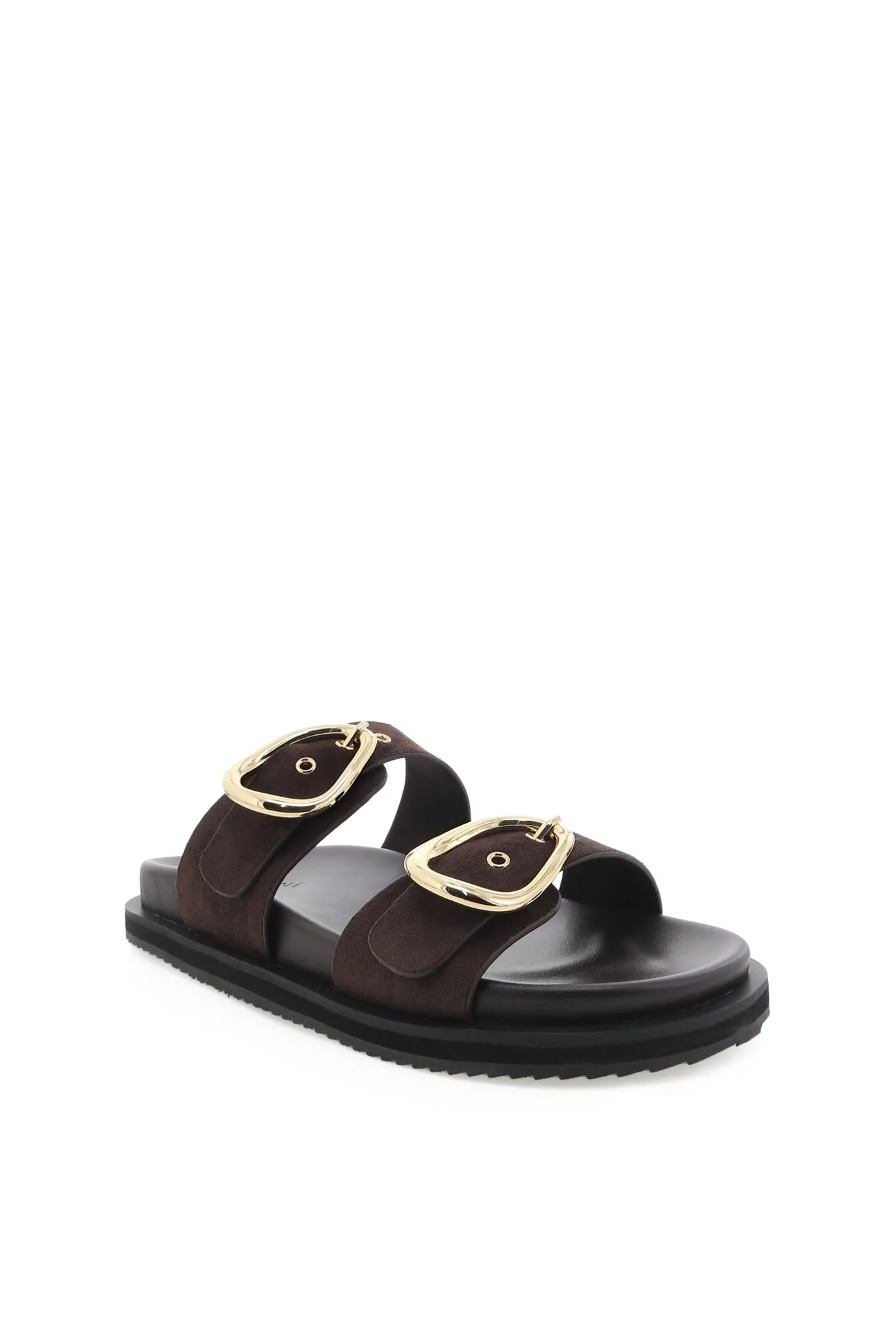 Theresa Slides - Dark Cacao Suede sold by Salty Crush product image thumbnail 2