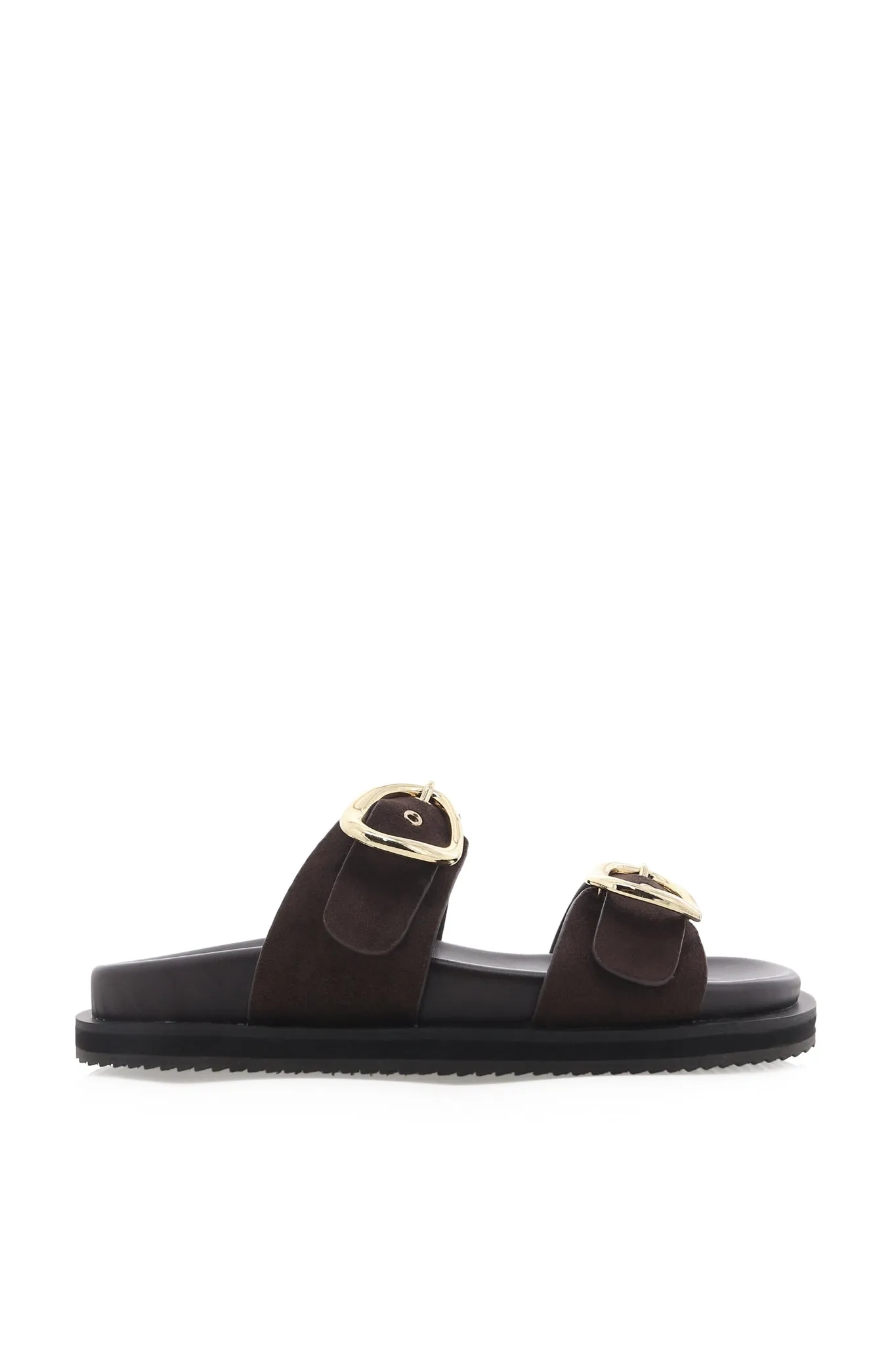 Theresa Slides - Dark Cacao Suede sold by Salty Crush product image thumbnail 4