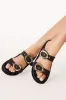 Theresa Slides - Dark Cacao Suede sold by Salty Crush