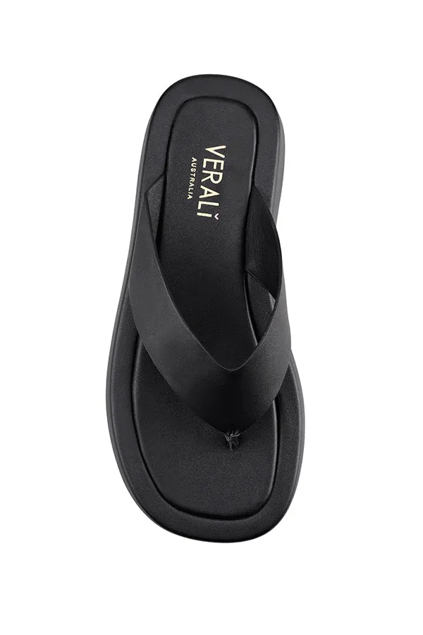 Bouncer II Flatform Thongs - Black Smooth sold by Salty Crush product image thumbnail 2