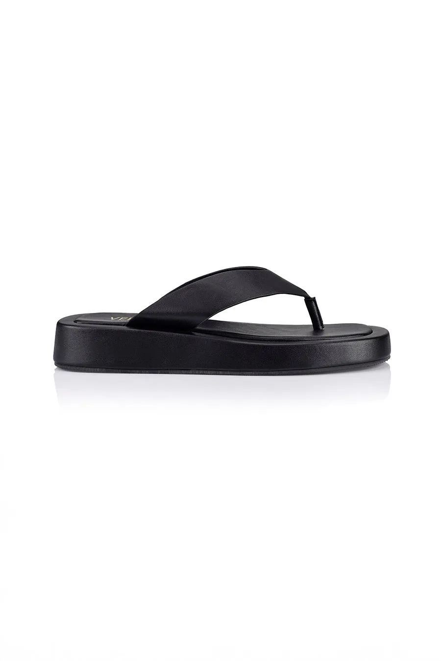 Bouncer II Flatform Thongs - Black Smooth sold by Salty Crush product image thumbnail 5
