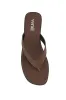 Sascha Casual Thongs - Chocolate Micro sold by Salty Crush