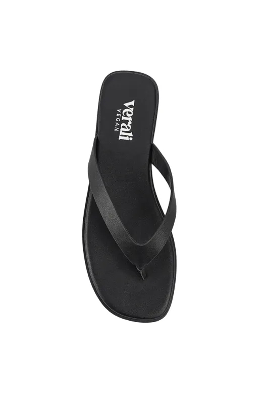 Sascha Casual Thongs - Black sold by Salty Crush