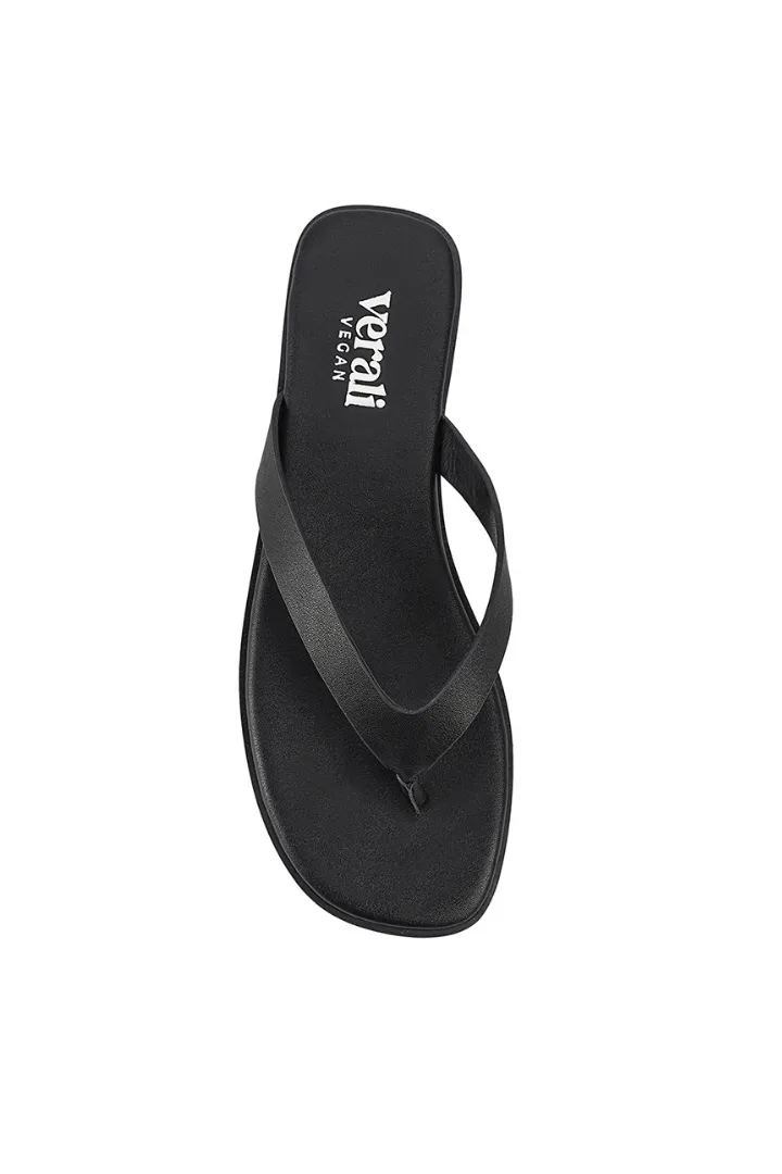 Sascha Casual Thongs - Black sold by Salty Crush