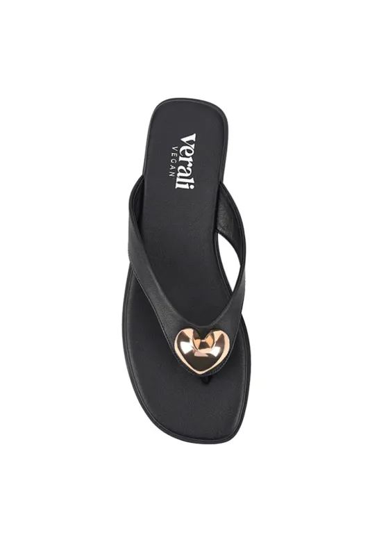 Sara Casual Thongs - Black sold by Salty Crush