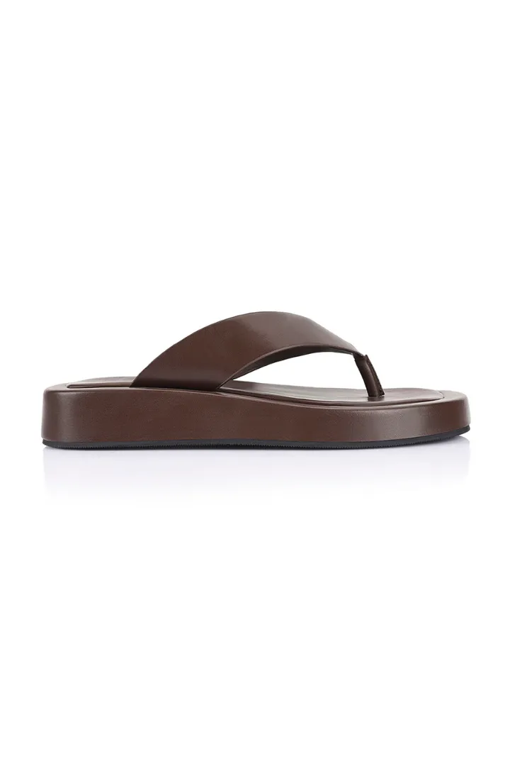 Bouncer II Flatform Thongs - Chocolate Brown sold by Salty Crush product image thumbnail 3