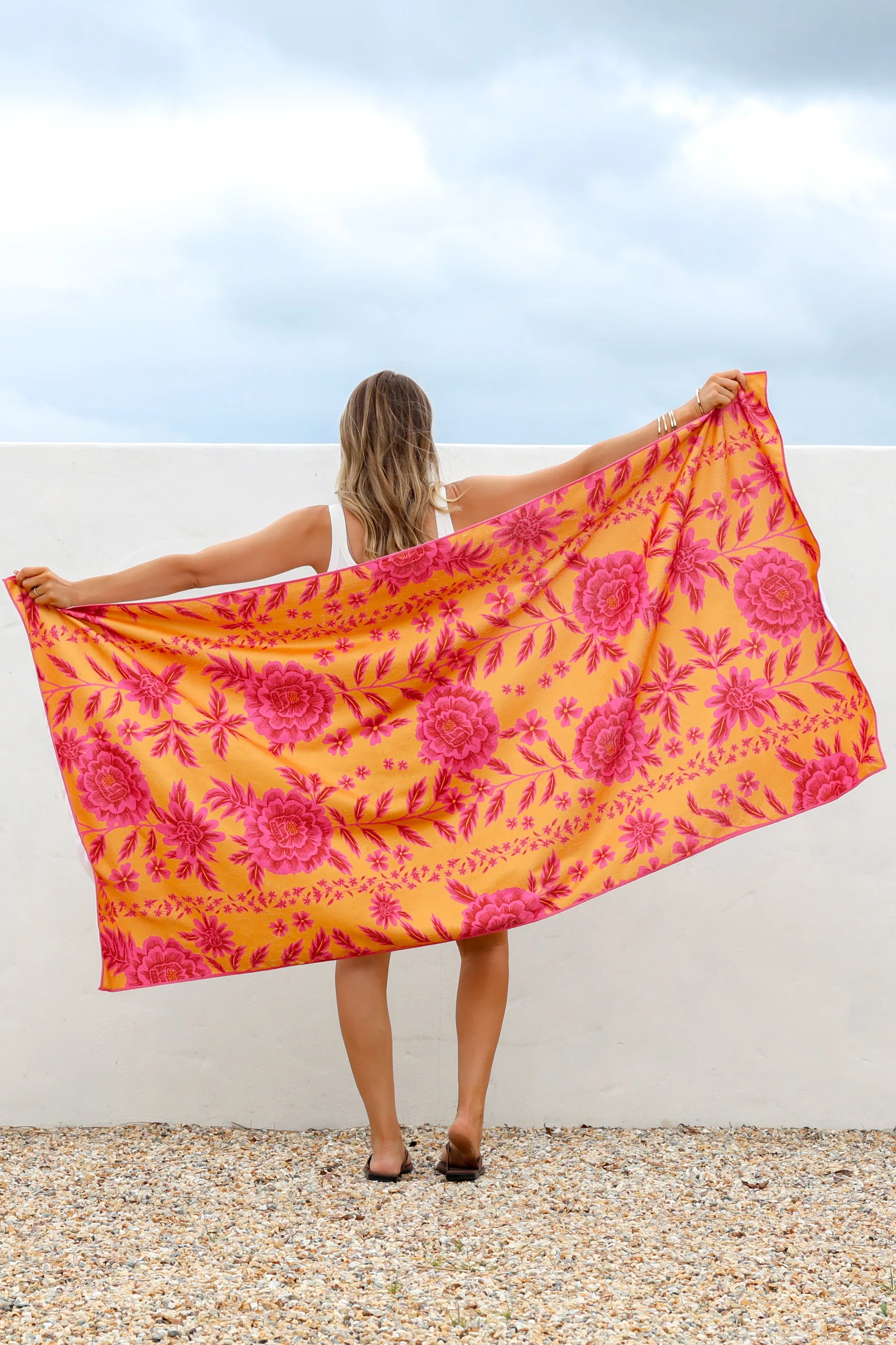 Beach Towel - Betsey Print sold by Salty Crush
