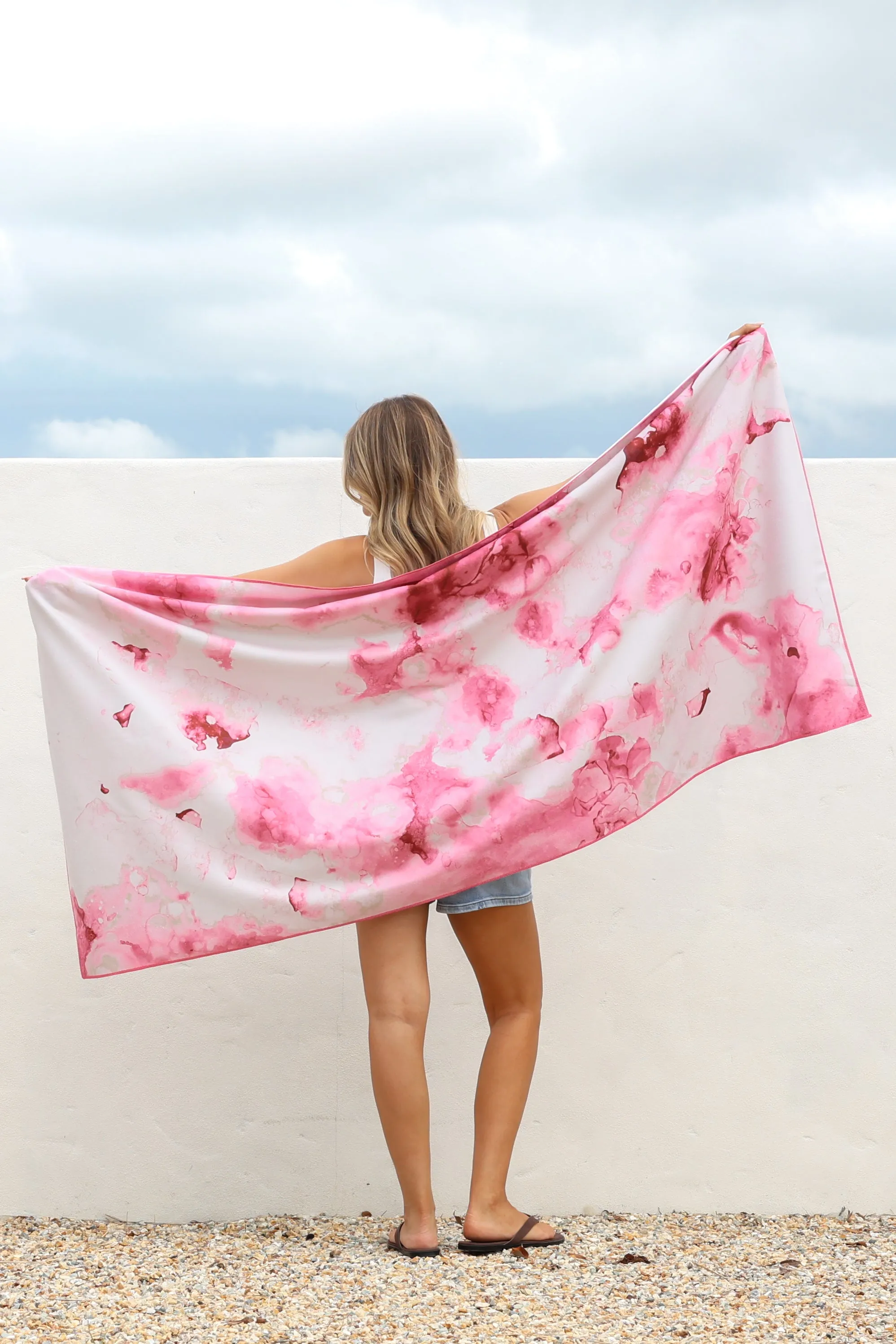 Beach Towel - Enola Print sold by Salty Crush
