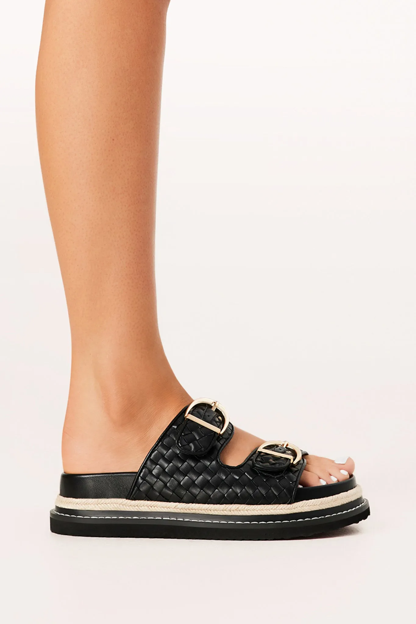 Anastasia Sandals - Black sold by Salty Crush product image thumbnail 3