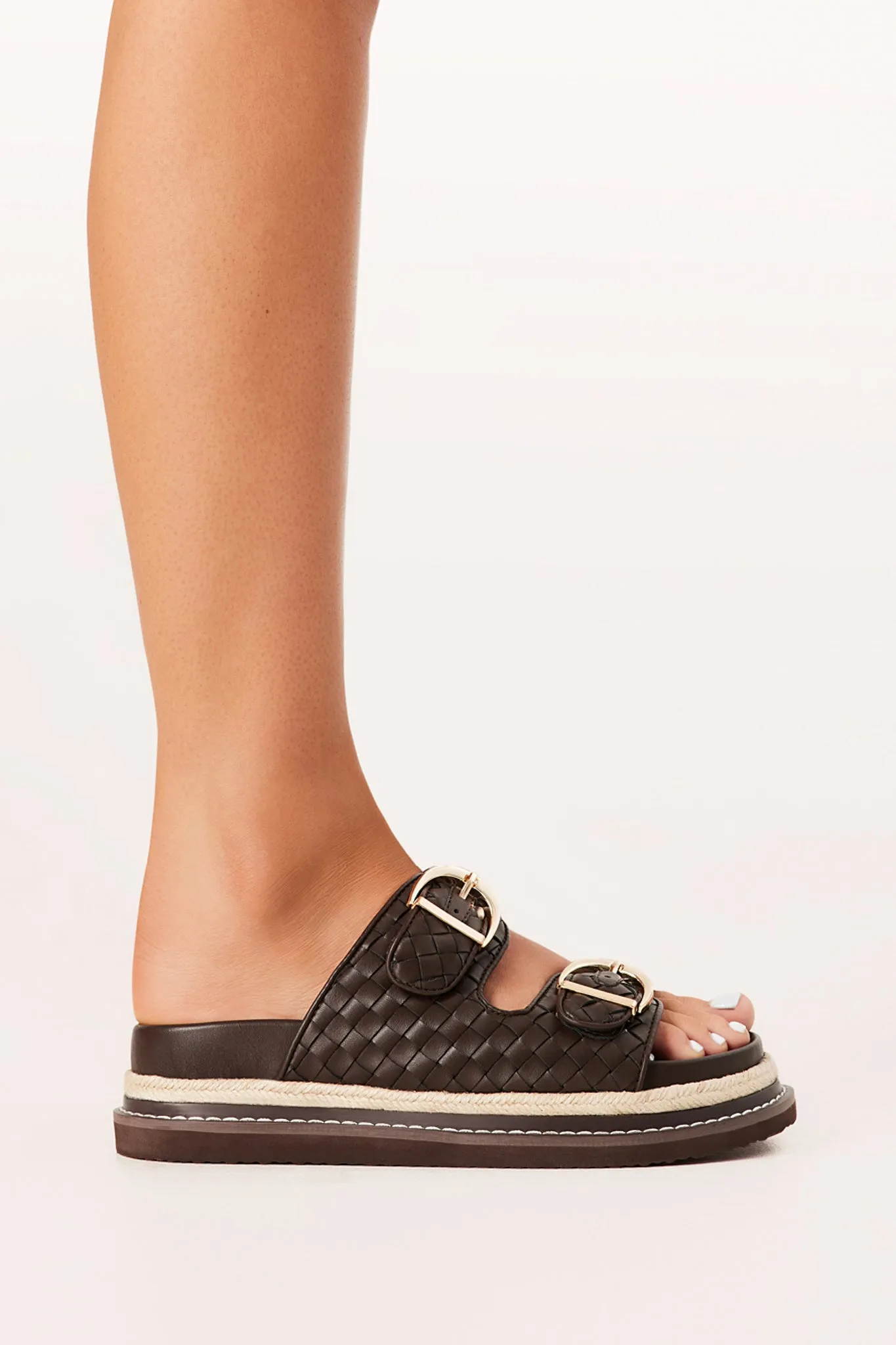 Anastasia Sandals - Chocolate sold by Salty Crush product image thumbnail 3