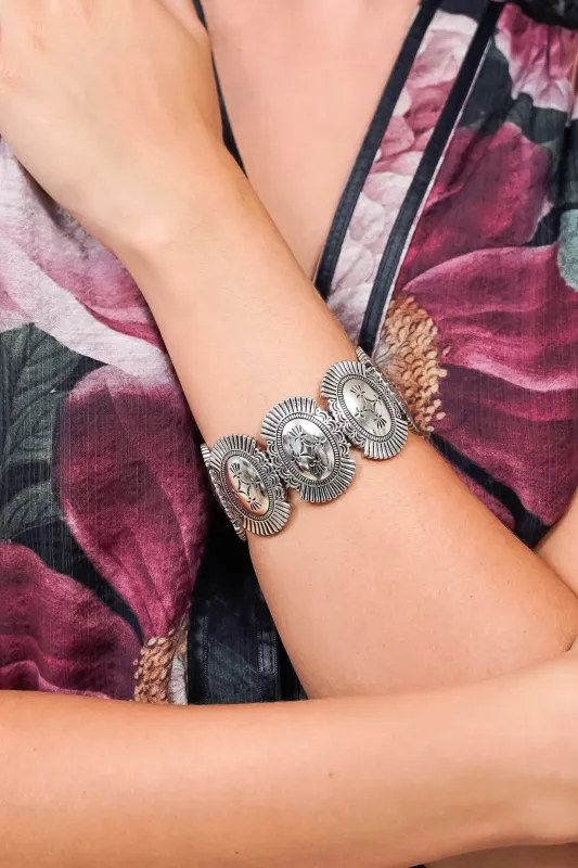 Chalamet Bracelet - Antique Silver sold by Salty Crush