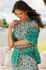 JAASE - Tulum Shirt: Concealed Button Down Relaxed Shirt in Beloved Print sold by Salty Crush