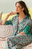 JAASE - Tulum Shirt: Concealed Button Down Relaxed Shirt in Beloved Print sold by Salty Crush