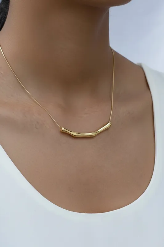 Mya Necklace - Gold made by Salty Crush