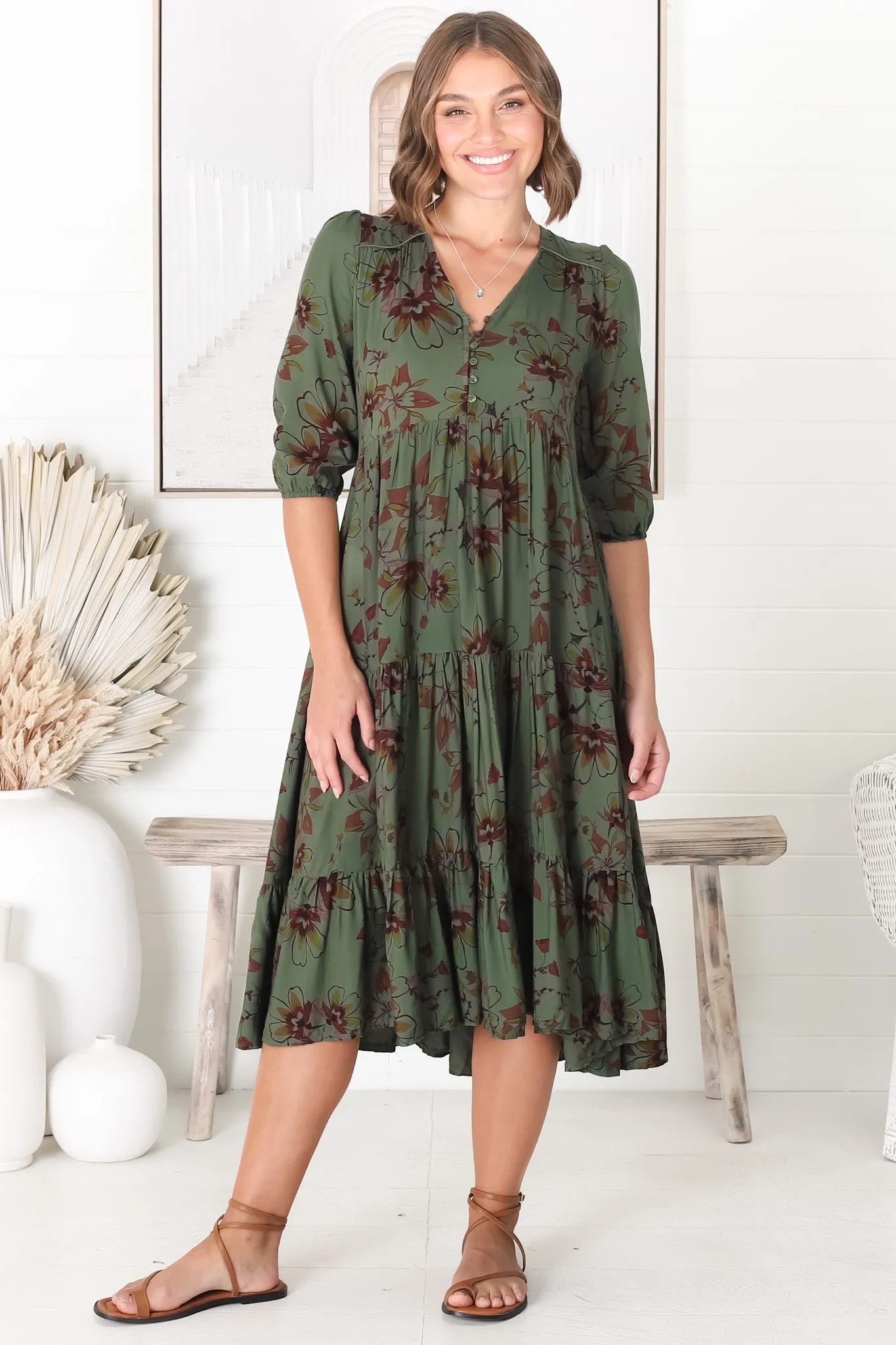 Eve - Esme Midi Dress sold by Salty Crush product image thumbnail 5