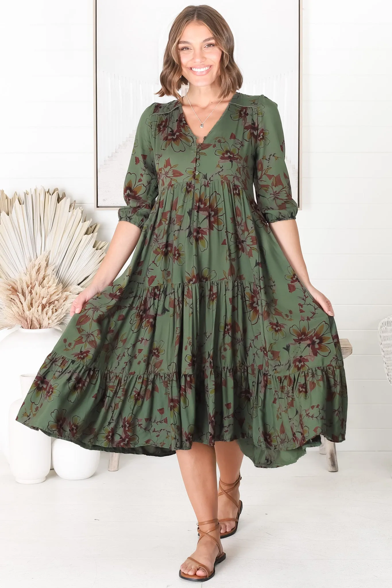 Eve - Esme Midi Dress sold by Salty Crush product image thumbnail 3