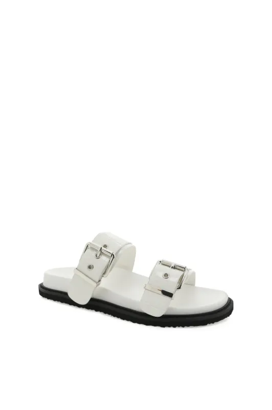 Rowen Sandals - White sold by Salty Crush
